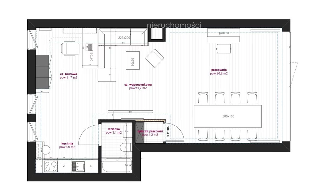 Biuro 62,00 m², oferta nr , 2202/3685/OLW, Poznań, Ogrody, Ogrody, Janusza Meissnera