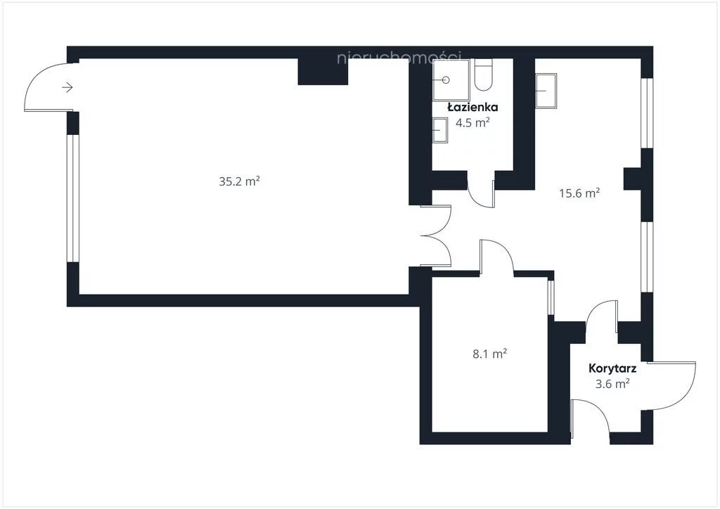 Lokal użytkowy 66,40 m², oferta nr , 2002/3685/OLS, Olsztyn, Kardynała Stefana Wyszyńskiego