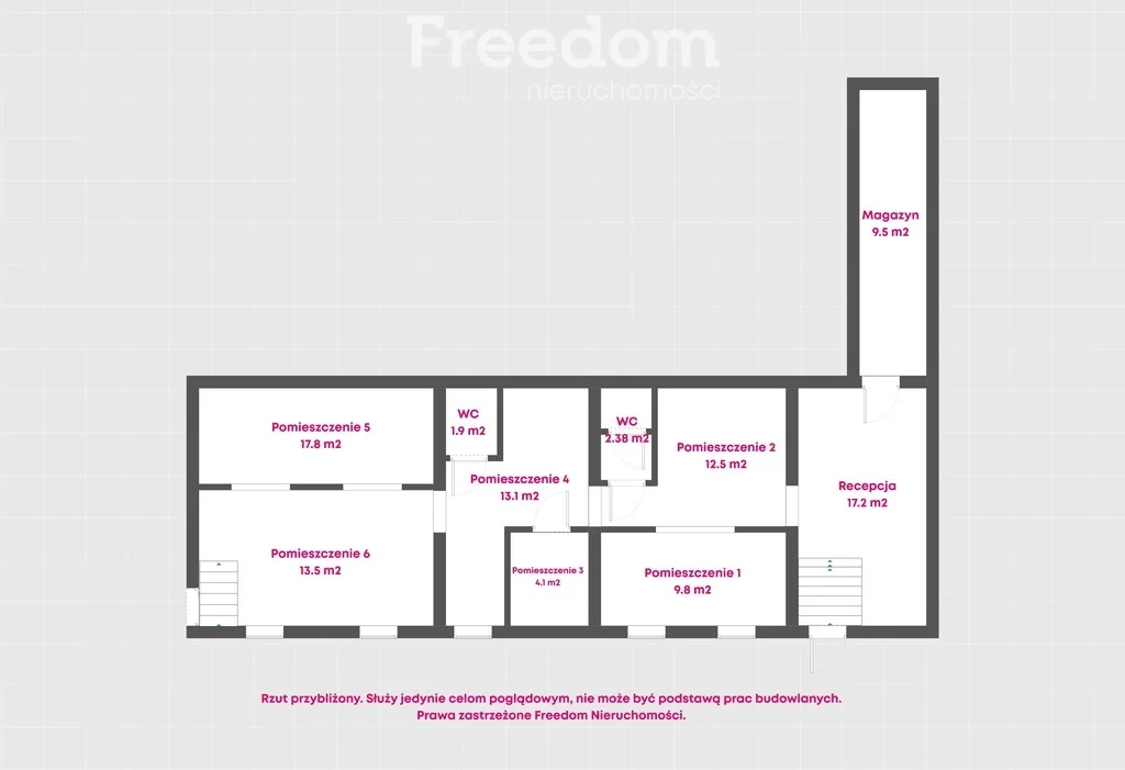 Lokal użytkowy 101,40 m², oferta nr , 1848/3685/OLS, Tarnów, Kazimierza Brodzińskiego