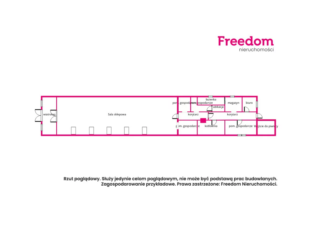 Lokal użytkowy 211,98 m², Łętownia, Sprzedaż