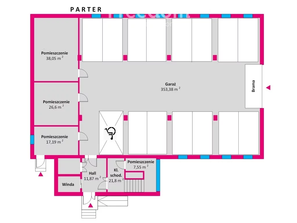 Biuro 2 340,56 m², oferta nr , 2292/3685/OLW, Rzeszów, Mieszka I, Mieszka I