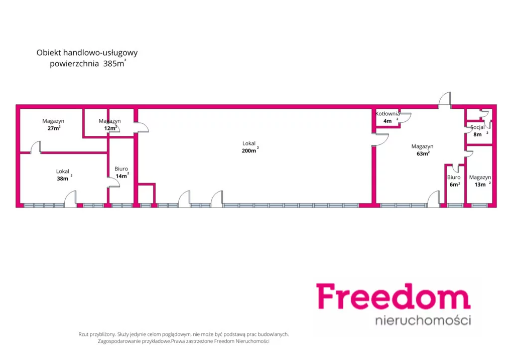 Lokal użytkowy 385,00 m², oferta nr , 1578/3685/OLS, Pruszcz Gdański, Obrońców Pokoju