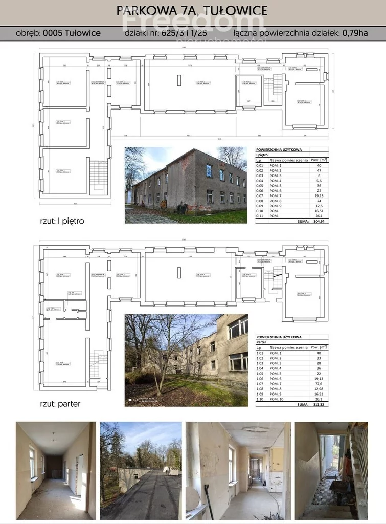 Lokal użytkowy 810,00 m², oferta nr , 781/3685/OOS, Tułowice, Parkowa