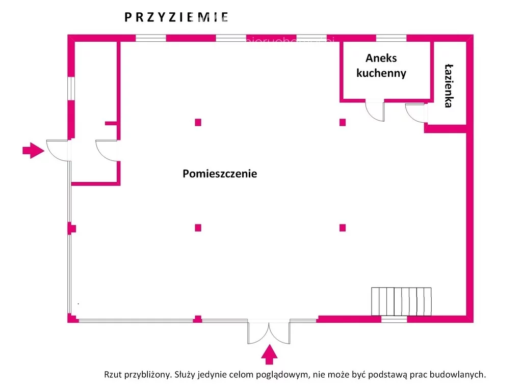 Lokal użytkowy 950,00 m², oferta nr , 197/3685/OOW, Nowa Wieś Ełcka, kard. Stefana Wyszyńskiego