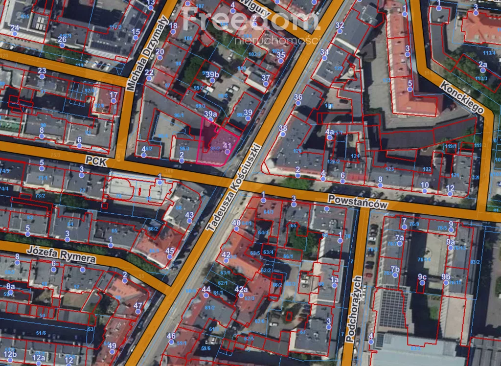 Lokal użytkowy 166,00 m², oferta nr , 1695/3685/OLS, Katowice, Tadeusza Kościuszki 41