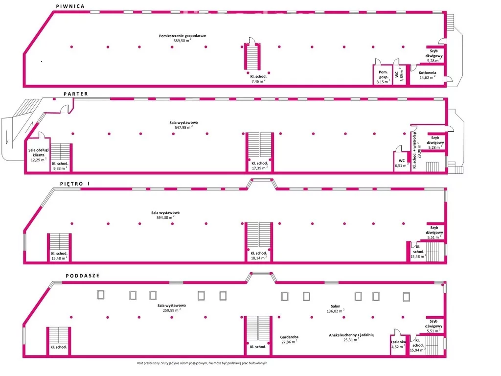 Lokal użytkowy 2 378,00 m², oferta nr , 900/3685/OOS, Biała Podlaska, Terebelska