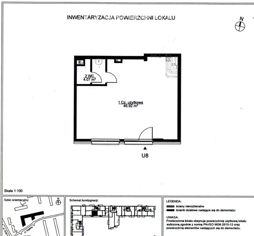 Lokal użytkowy 50,99 m², oferta nr , 2250/3685/OLW, Warszawa, Ursus, Ursus