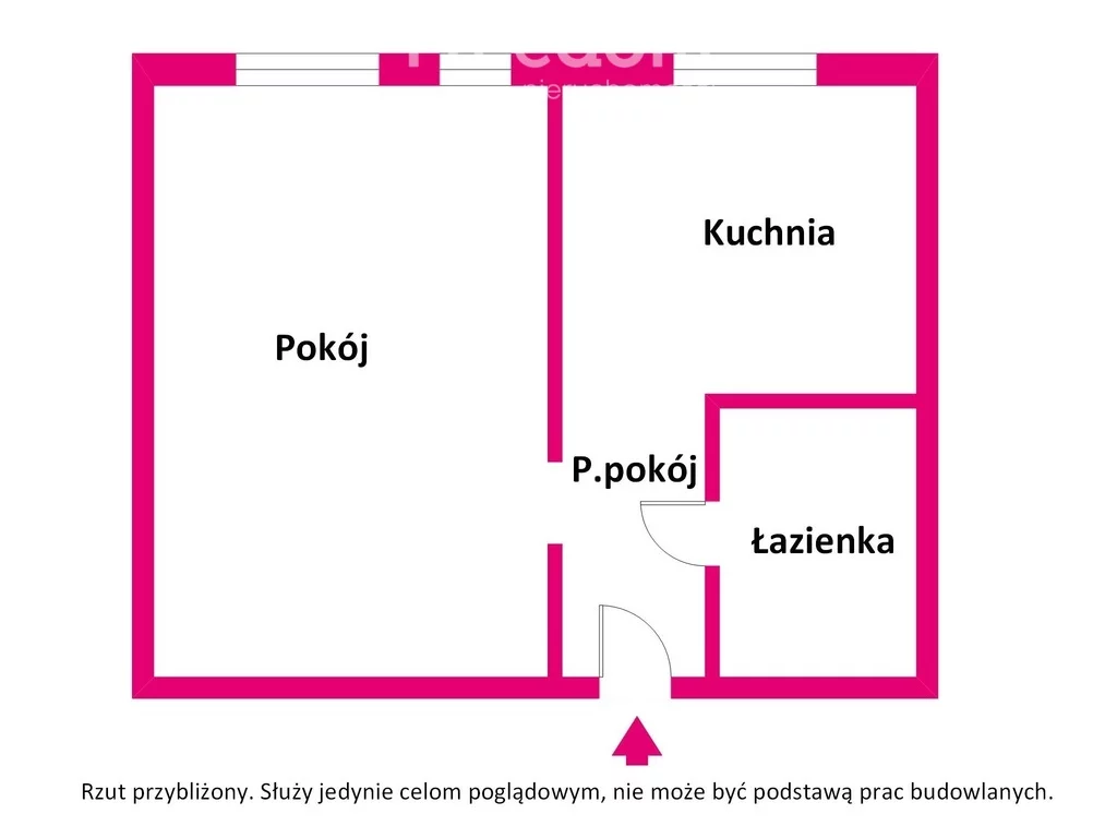 1 pokój, mieszkanie 31,00 m², piętro 2, oferta nr , 39492/3685/OMS, Malbork