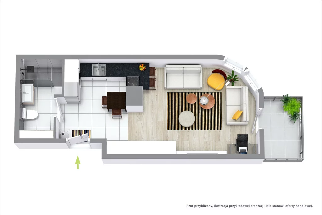 1 pokój, apartament 35,60 m², piętro 4, oferta nr , 40570/3685/OMS, Warszawa, Wilanów, Wilanów, al. Rzeczypospolitej