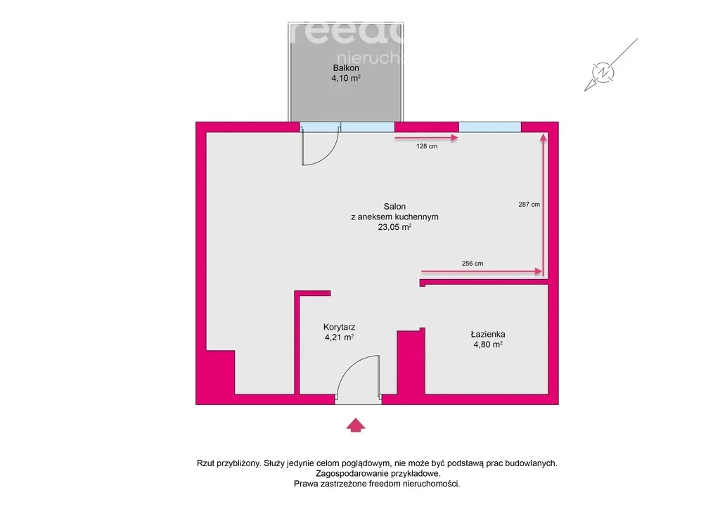 1 pokój, mieszkanie 32,06 m², piętro 3, oferta nr , 39162/3685/OMS, Warszawa, Białołęka, Białołęka, Talarowa