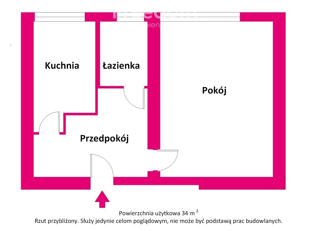 1 pokój, mieszkanie 34,00 m², piętro 4, oferta nr , 38536/3685/OMS, Warszawa, Żoliborz, Żoliborz, Władysława Broniewskiego