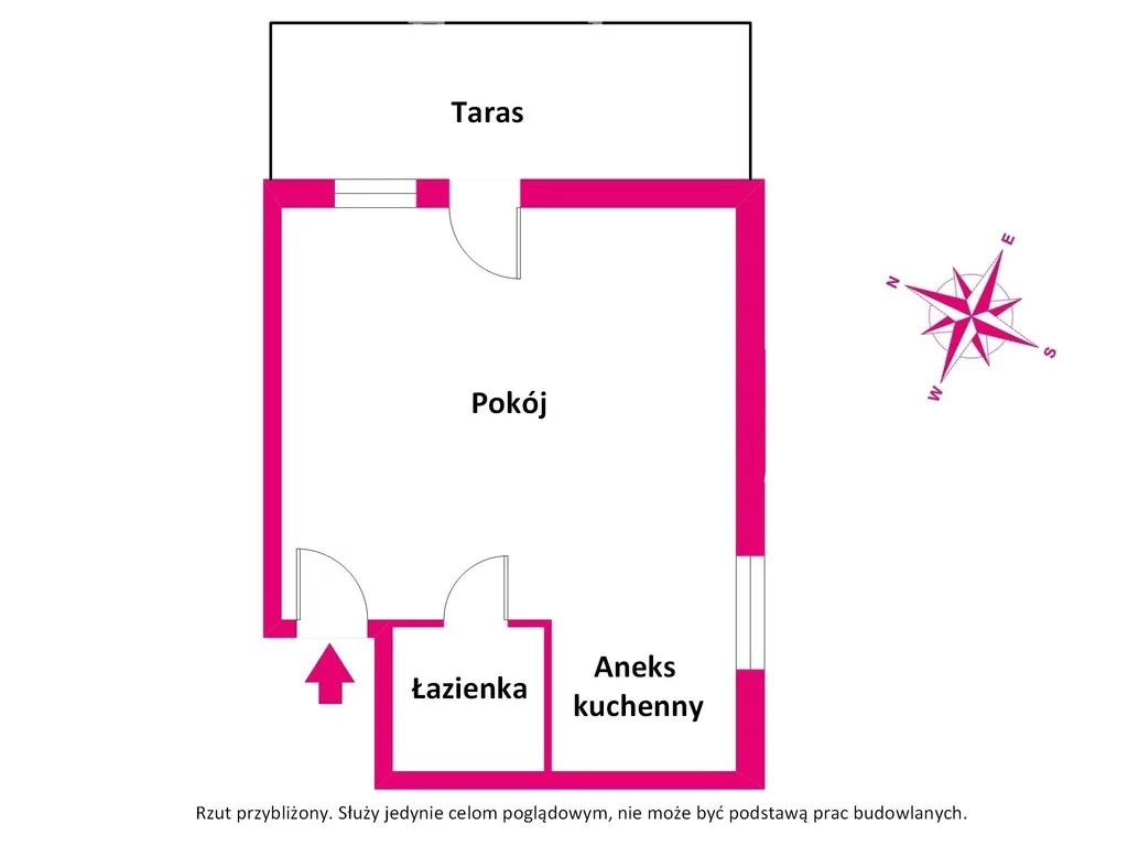 1 pokój, mieszkanie 25,30 m², parter, oferta nr , 38893/3685/OMS, Sztutowo, Zalewowa
