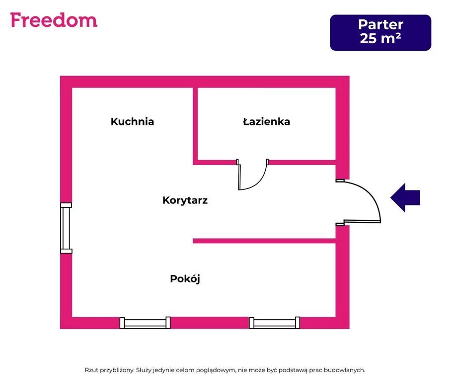1 pokój, mieszkanie 25,00 m², parter, oferta nr , 7048/3685/OMW, Bielsko-Biała, Juhasów