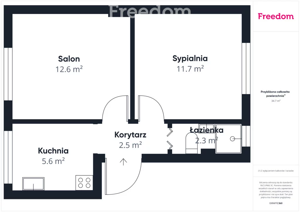 2 pokoje, mieszkanie 34,00 m², parter, oferta nr , 40136/3685/OMS, Elbląg, Aleja Grunwaldzka