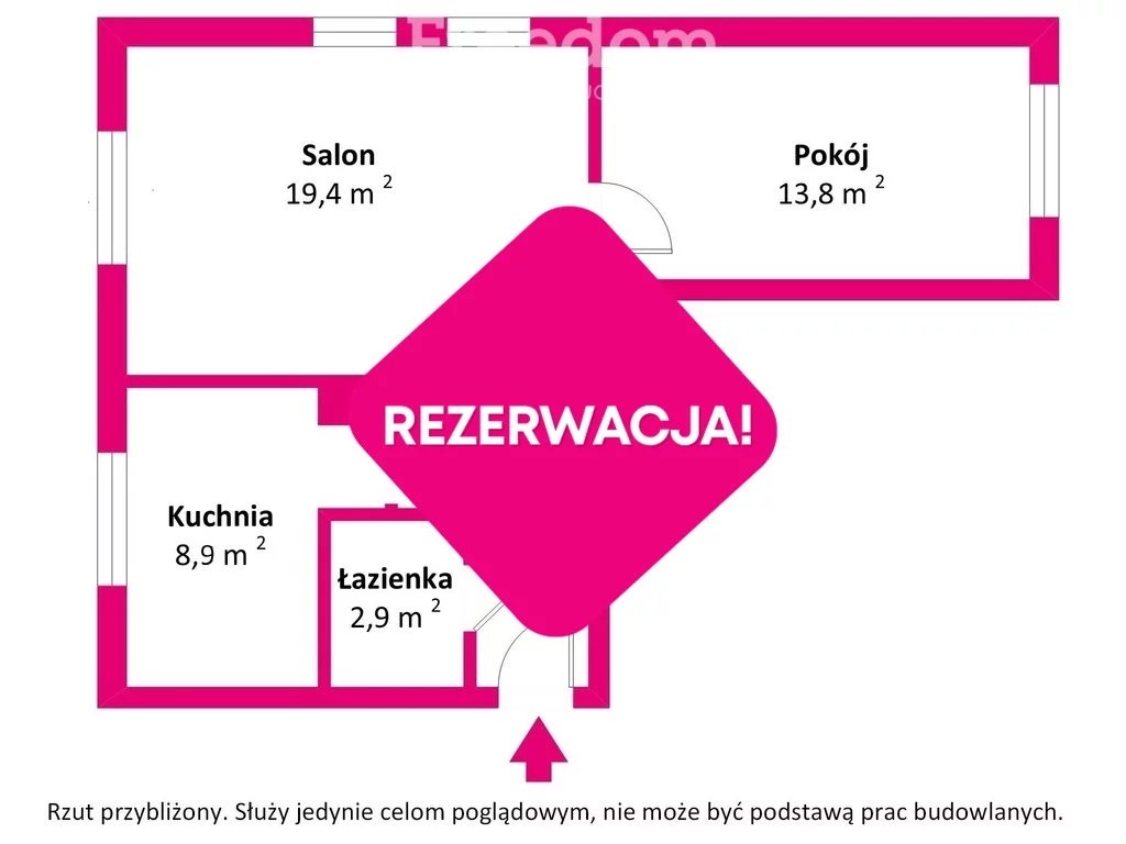 2 pokoje, mieszkanie 50,80 m², piętro 1, oferta nr , 39762/3685/OMS, Olsztyn, al. Aleja Wojska Polskiego