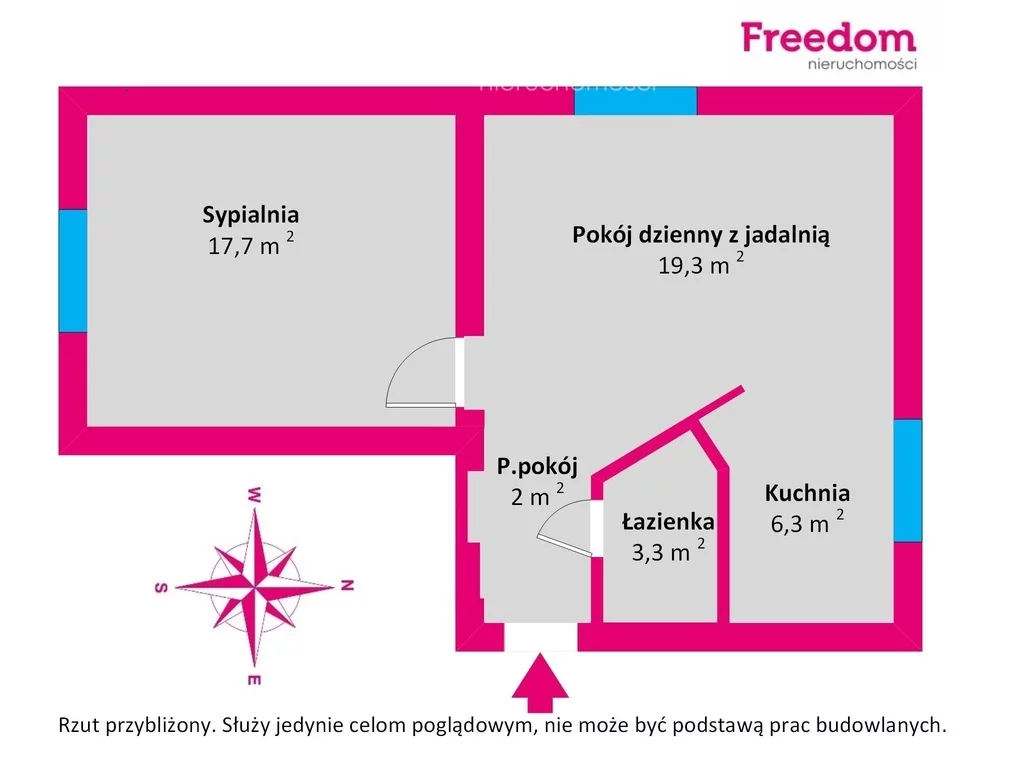 2 pokoje, mieszkanie 46,98 m², parter, oferta nr , 38824/3685/OMS, Gdynia, Batalionów Chłopskich