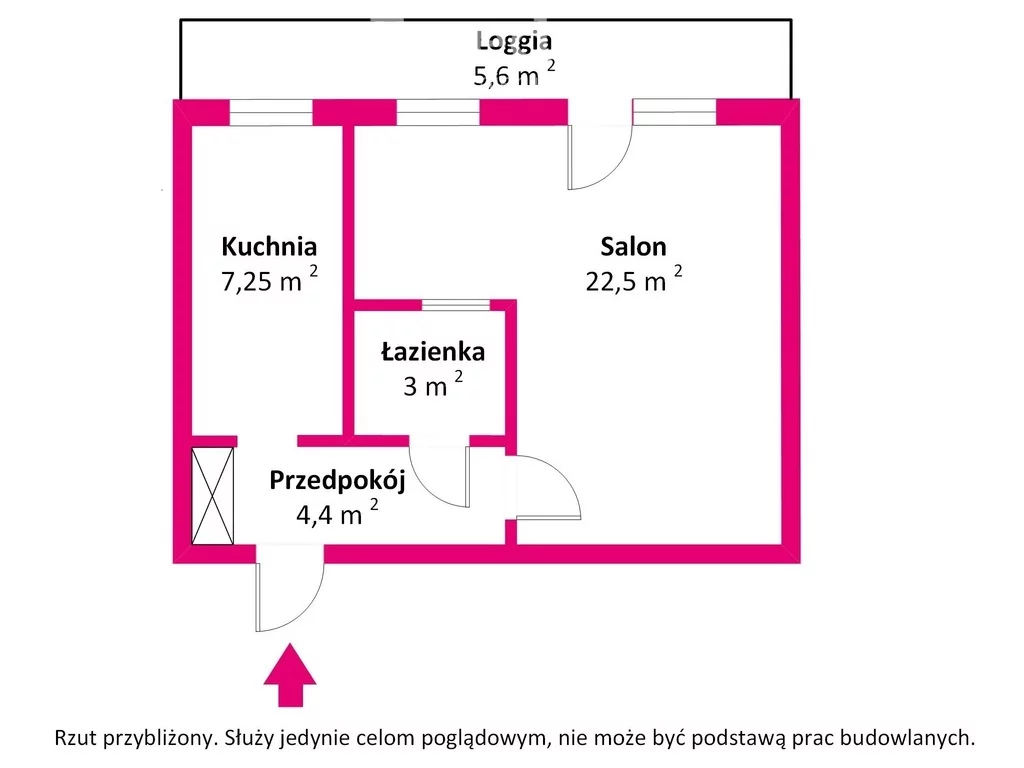 2 pokoje, mieszkanie 37,06 m², parter, oferta nr , 37438/3685/OMS, Warszawa, Śródmieście, Śródmieście, Bugaj