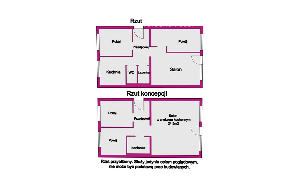 Mieszkanie na sprzedaż, 48,50 m², 2 pokoje, parter, oferta nr 33404/3685/OMS