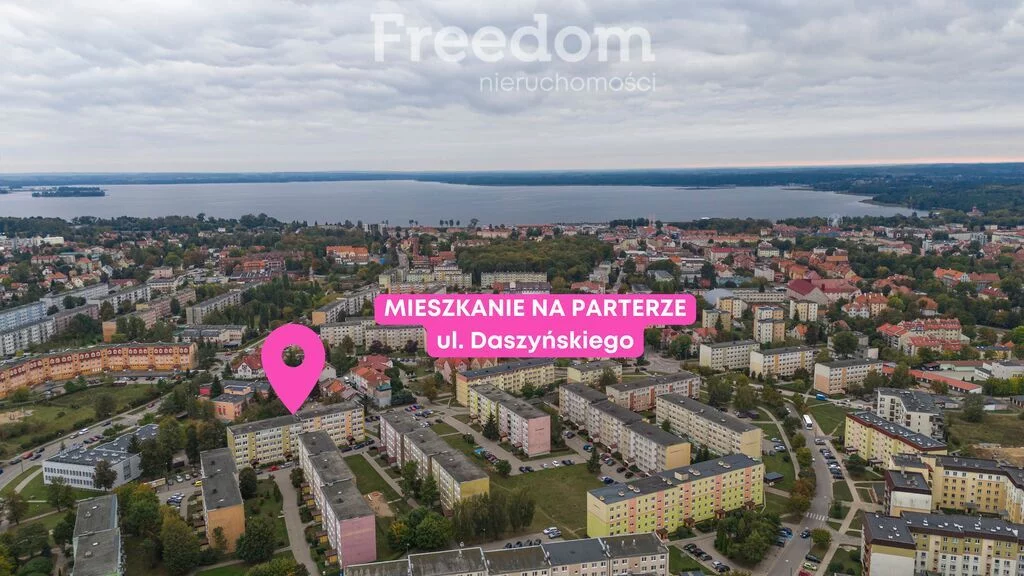 Mieszkanie dwupokojowe 48,50 m², Giżycko, Daszyńskiego, Sprzedaż