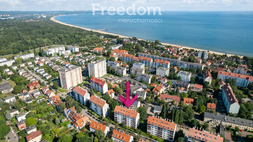 Mieszkanie dwupokojowe 44,75 m², Gdańsk, Brzeźno, Emilii Plater, Sprzedaż