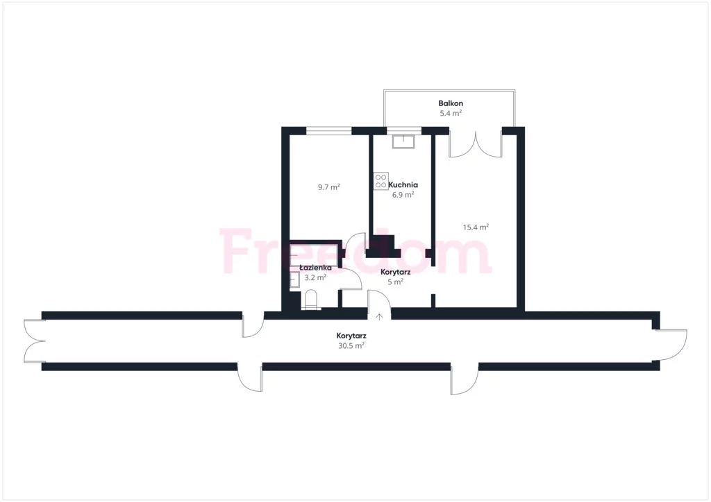 2 pokoje, mieszkanie 39,00 m², parter, oferta nr , 39329/3685/OMS, Dywity, Franciszka Hynka