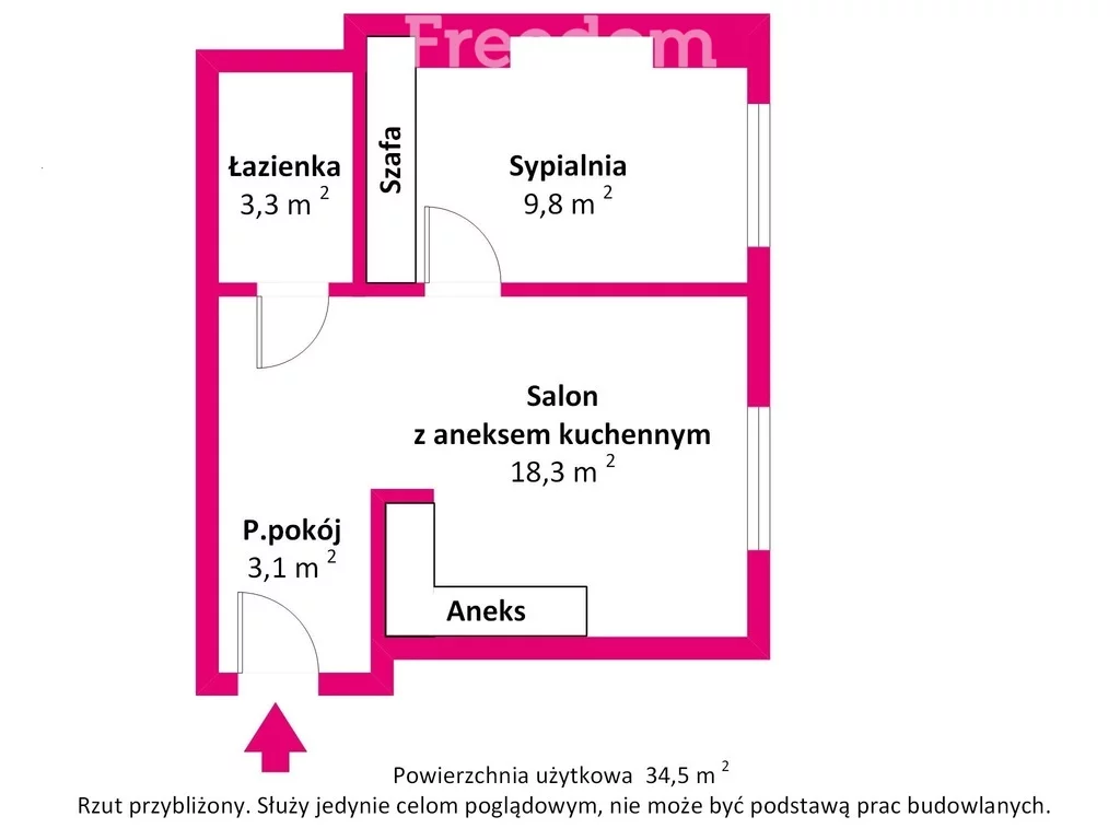 2 pokoje, mieszkanie 34,50 m², parter, oferta nr , 40492/3685/OMS, Warszawa, Wola, Wola, Górczewska