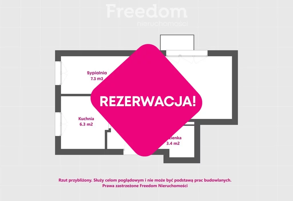 2 pokoje, mieszkanie 36,87 m², piętro 4, oferta nr , 39445/3685/OMS, Tarnów, Józefa Chrząszcza