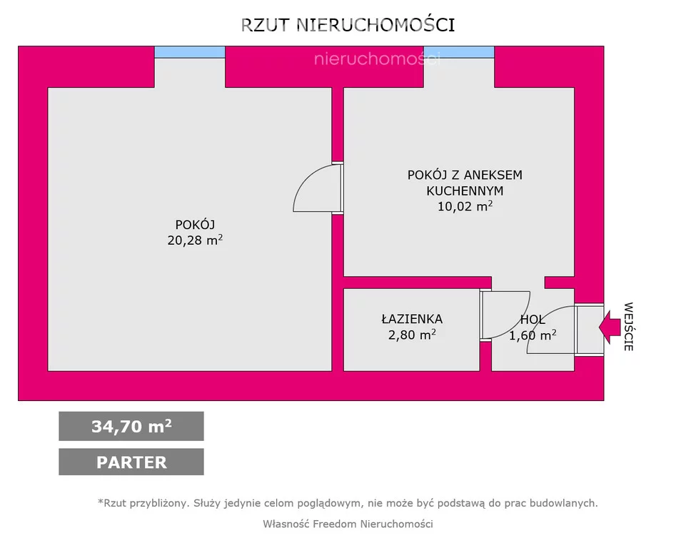 Mieszkanie 34,70 m², parter, oferta nr , 31901/3685/OMS, Sosnowiec, Józefa Ignacego Kraszewskiego