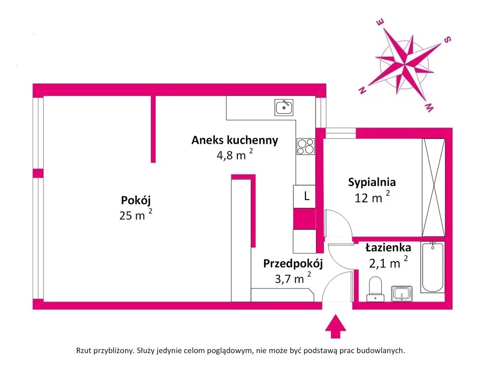 2 pokoje, apartament 47,55 m², piętro 9, oferta nr , 39975/3685/OMS, Warszawa, Żoliborz, Żoliborz, Kazimierza Promyka