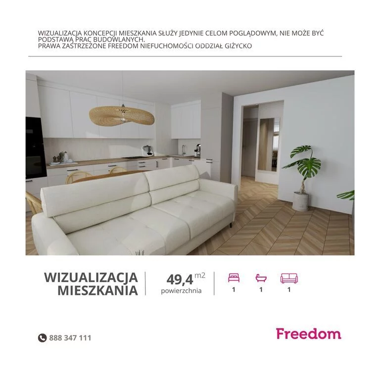 Apartamenty 38607/3685/OMS Giżycko Kombatantów