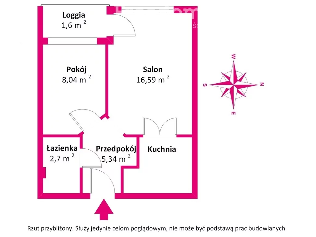 2 pokoje, mieszkanie 35,75 m², piętro 1, oferta nr , 40392/3685/OMS, Warszawa, Królewska
