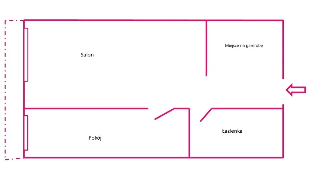 2 pokoje, mieszkanie 44,68 m², parter, oferta nr , 34040/3685/OMS, Namysłów