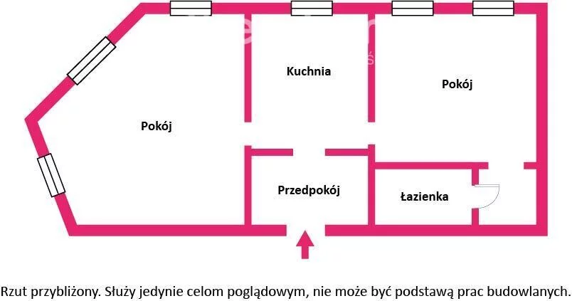 2 pokoje, mieszkanie 64,10 m², piętro 3, oferta nr , 40212/3685/OMS, Brzeg, Ofiar Katynia