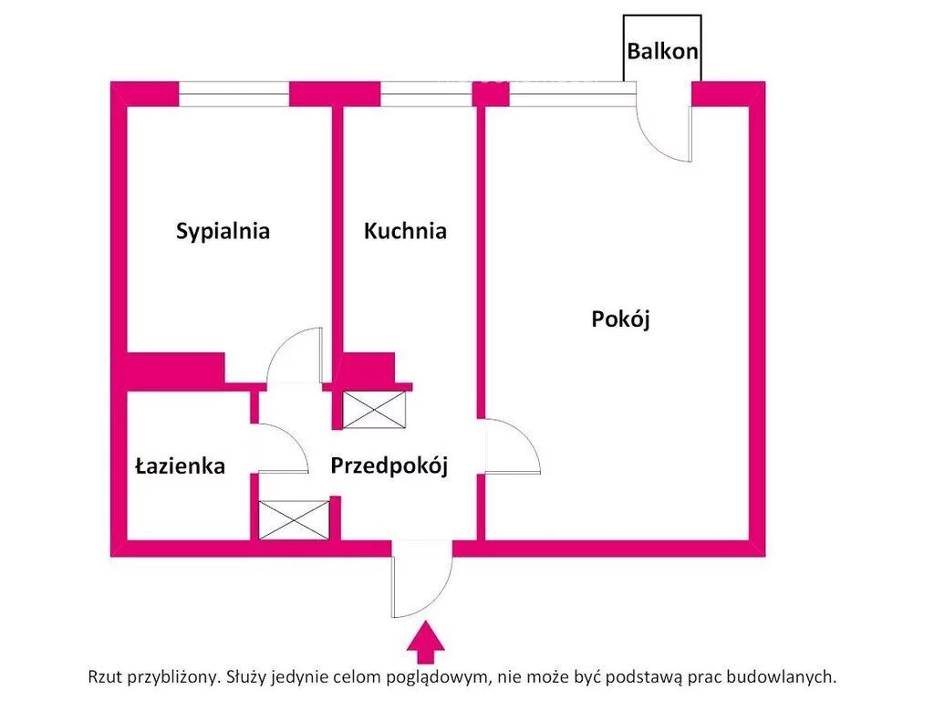 2 pokoje, mieszkanie 41,70 m², piętro 2, oferta nr , 39350/3685/OMS, Warszawa, Mokotów, Mokotów, Orzycka