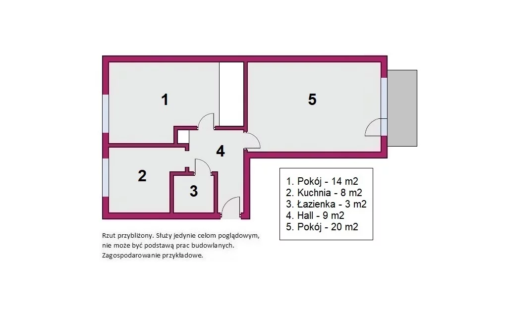 2 pokoje, mieszkanie 54,08 m², piętro 4, oferta nr , 39698/3685/OMS, Łódź, Bałuty, Bałuty, Pasterska