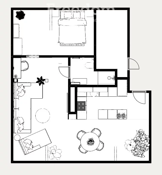 2 pokoje, mieszkanie 47,89 m², piętro 3, oferta nr , 32125/3685/OMS, Piła, Zamość