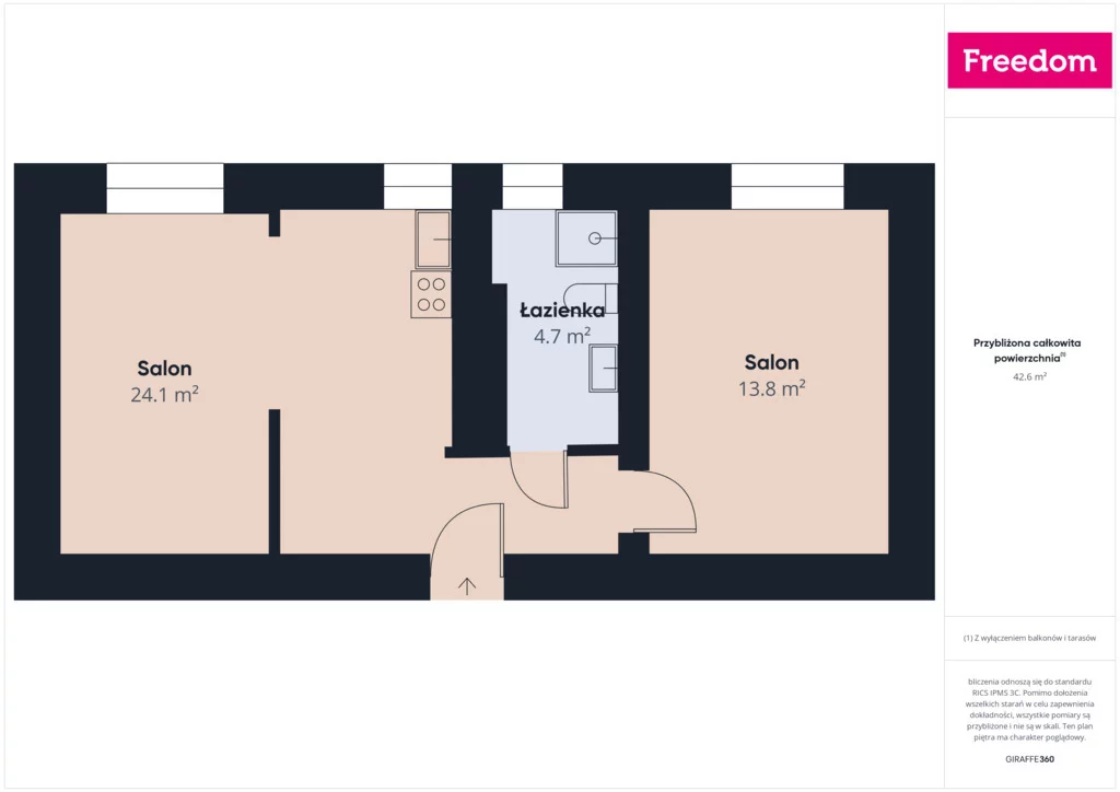 2 pokoje, mieszkanie 42,60 m², piętro 1, oferta nr , 39177/3685/OMS, Karczmiska Pierwsze, Południowa