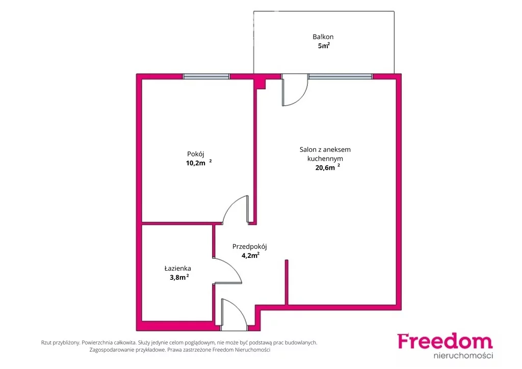 2 pokoje, mieszkanie 38,80 m², piętro 2, oferta nr , 40092/3685/OMS, Gdańsk, Potęgowska