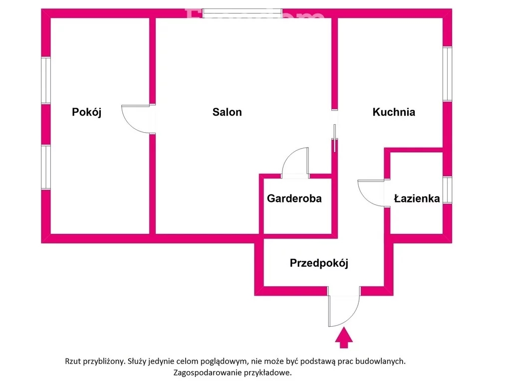 2 pokoje, mieszkanie 50,20 m², piętro 2, oferta nr , 23269/3685/OMS, Brzeg, Powstańców Śląskich