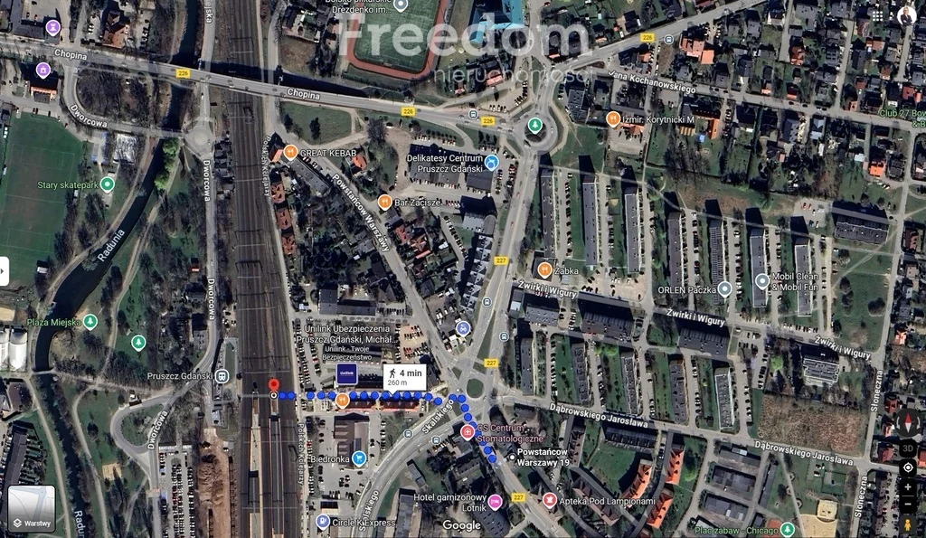 2 pokoje, mieszkanie 29,86 m², piętro 2, oferta nr , 40127/3685/OMS, Pruszcz Gdański, Powstańców Warszawy
