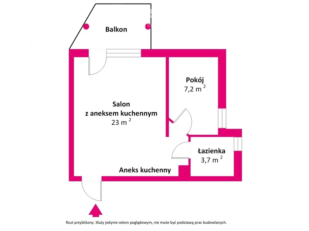 2 pokoje, mieszkanie 32,92 m², parter, oferta nr , 33311/3685/OMS, Krynica Morska, Rybacka