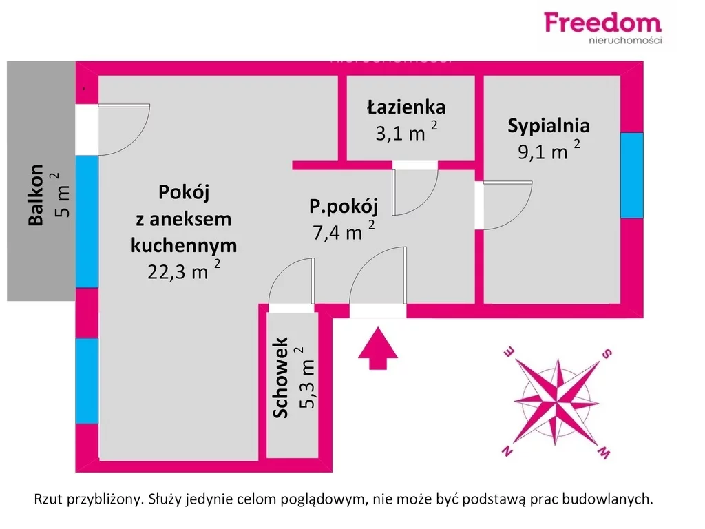 2 pokoje, mieszkanie 43,42 m², piętro 2, oferta nr , 39368/3685/OMS, Gdynia, Pustki Cisowskie-Demptowo, Demptowo, Skarbka