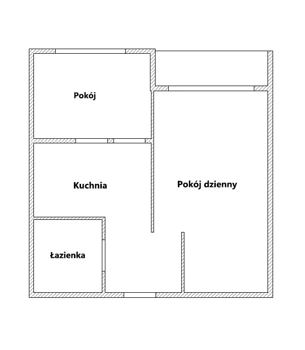 2 pokoje, mieszkanie 36,54 m², piętro 3, oferta nr , 40550/3685/OMS, Piotrków Trybunalski, Stefana Batorego