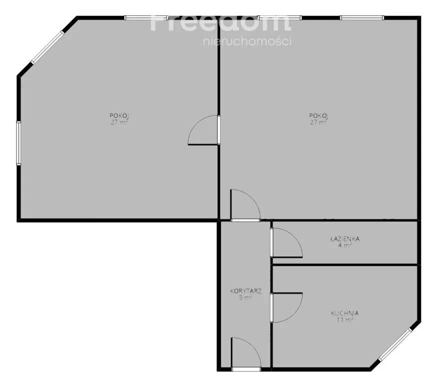 2 pokoje, mieszkanie 74,13 m², piętro 3, oferta nr , 39073/3685/OMS, Słupsk, Szkolna