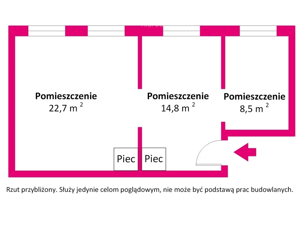 2 pokoje, mieszkanie 49,40 m², piętro 2, oferta nr , 40213/3685/OMS, Olsztyn, Podgrodzie, Walentego Barczewskiego