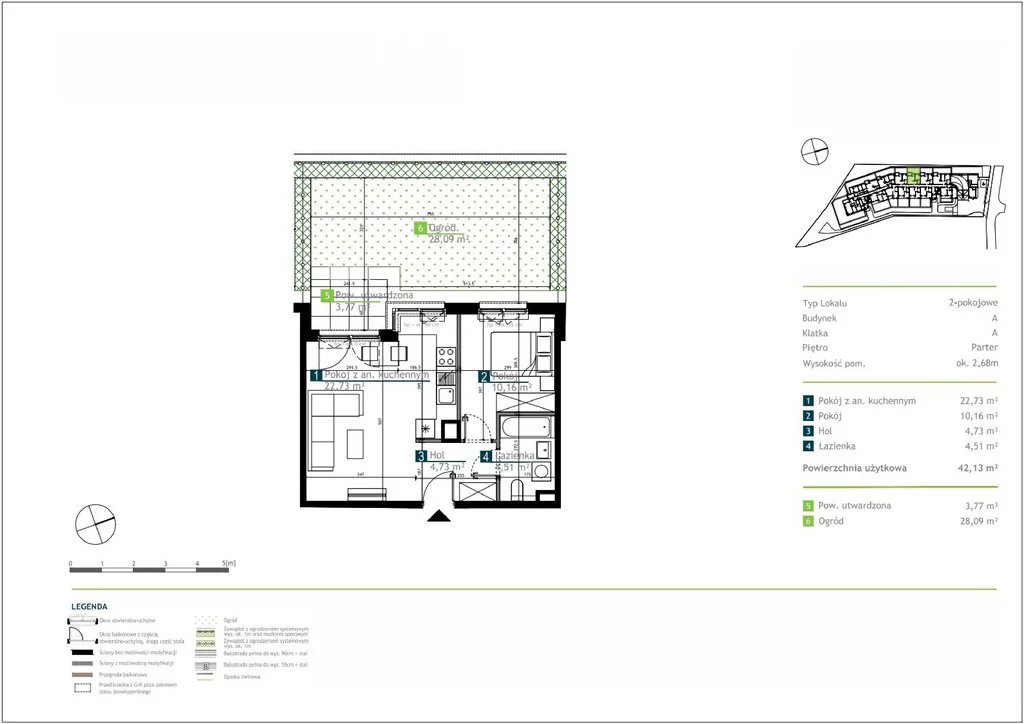 2 pokoje, mieszkanie 42,13 m², parter, oferta nr , 37688/3685/OMS, Warszawa, Bemowo, Bemowo