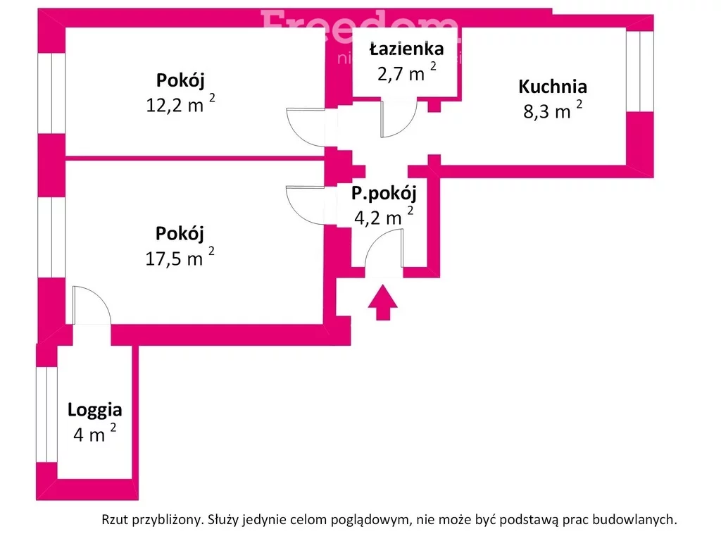 2 pokoje, mieszkanie 44,25 m², piętro 3, oferta nr , 40457/3685/OMS, Warszawa, Śródmieście, Śródmieście, Wilcza