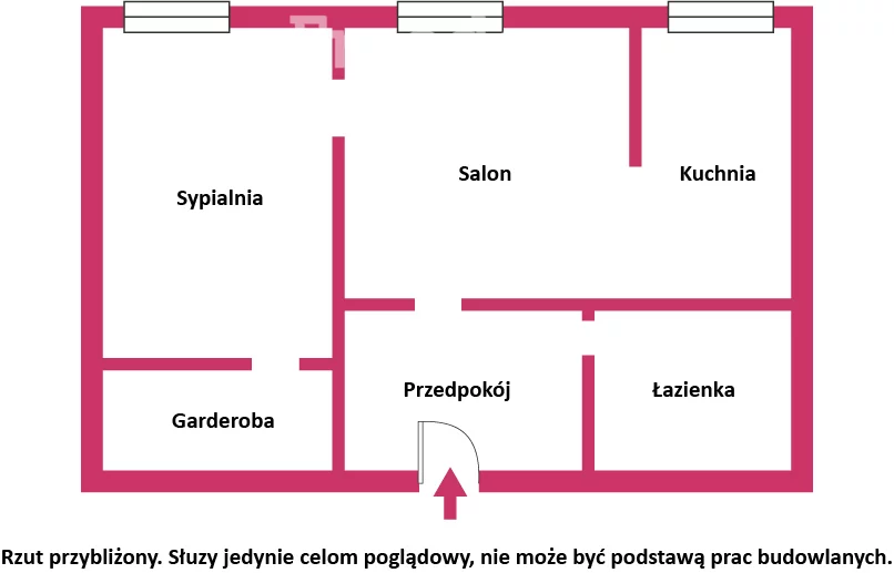 2 pokoje, mieszkanie 30,54 m², piętro 2, oferta nr , 7061/3685/OMW, Brzeg, Długa