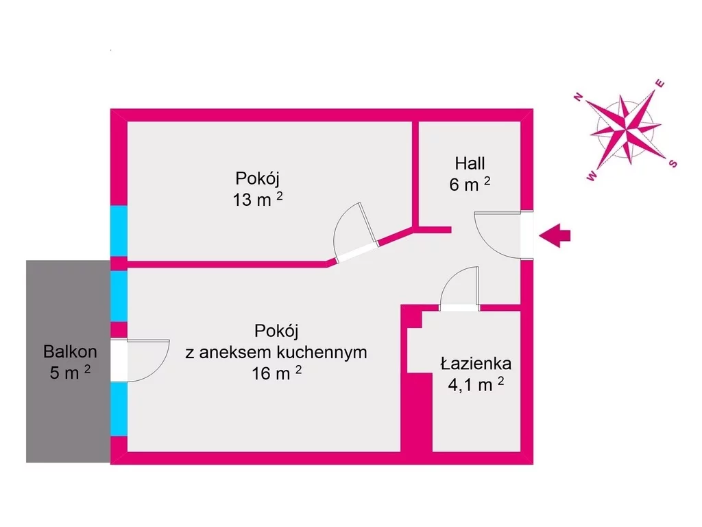 2 pokoje, mieszkanie 40,00 m², parter, oferta nr , 6963/3685/OMW, Rzeszów, al. mjr. Wacława Kopisto