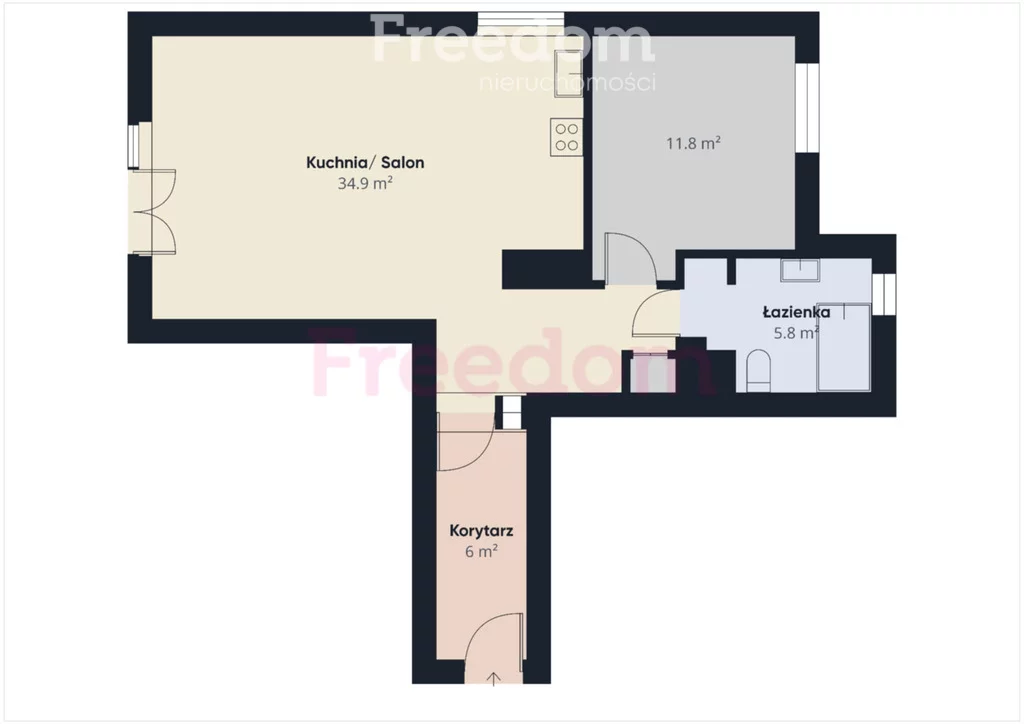 2 pokoje, mieszkanie 57,50 m², piętro 3, oferta nr , 6908/3685/OMW, Warszawa, Włochy, Włochy, Radarowa
